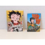 Betty Boop Magnets Lot #15 Biker Designs. Two Piece Set.